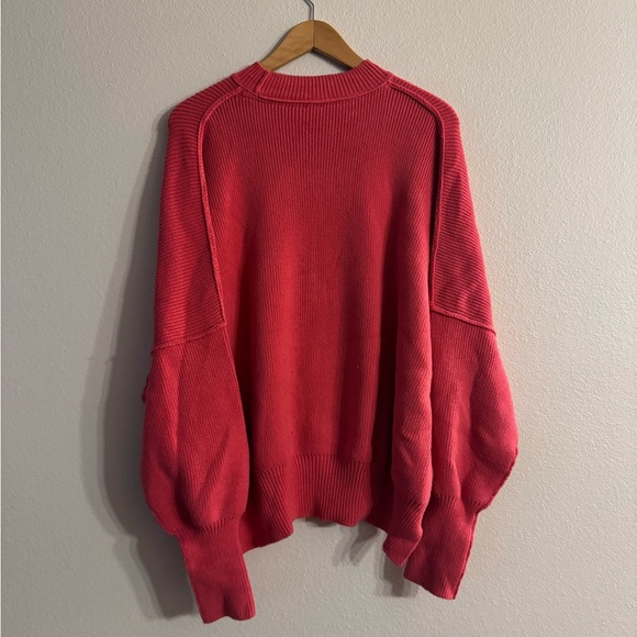 Free People Pink Shrug Sweater - Picture 3 of 3